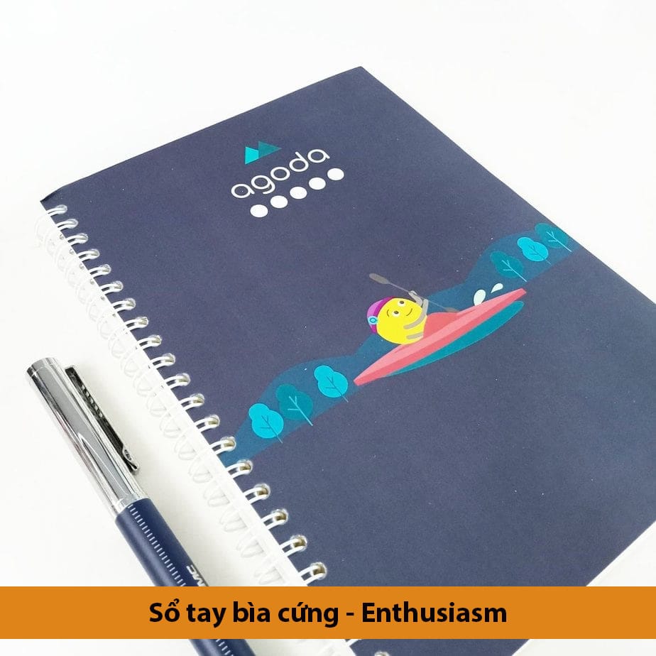 Sổ tay bìa cứng - enthusiasm