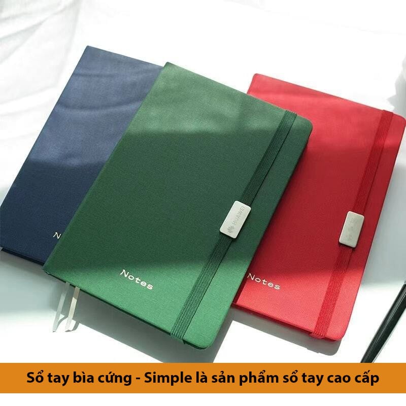 Sổ tay bìa cứng - simple là sản phẩm sổ tay cao cấp