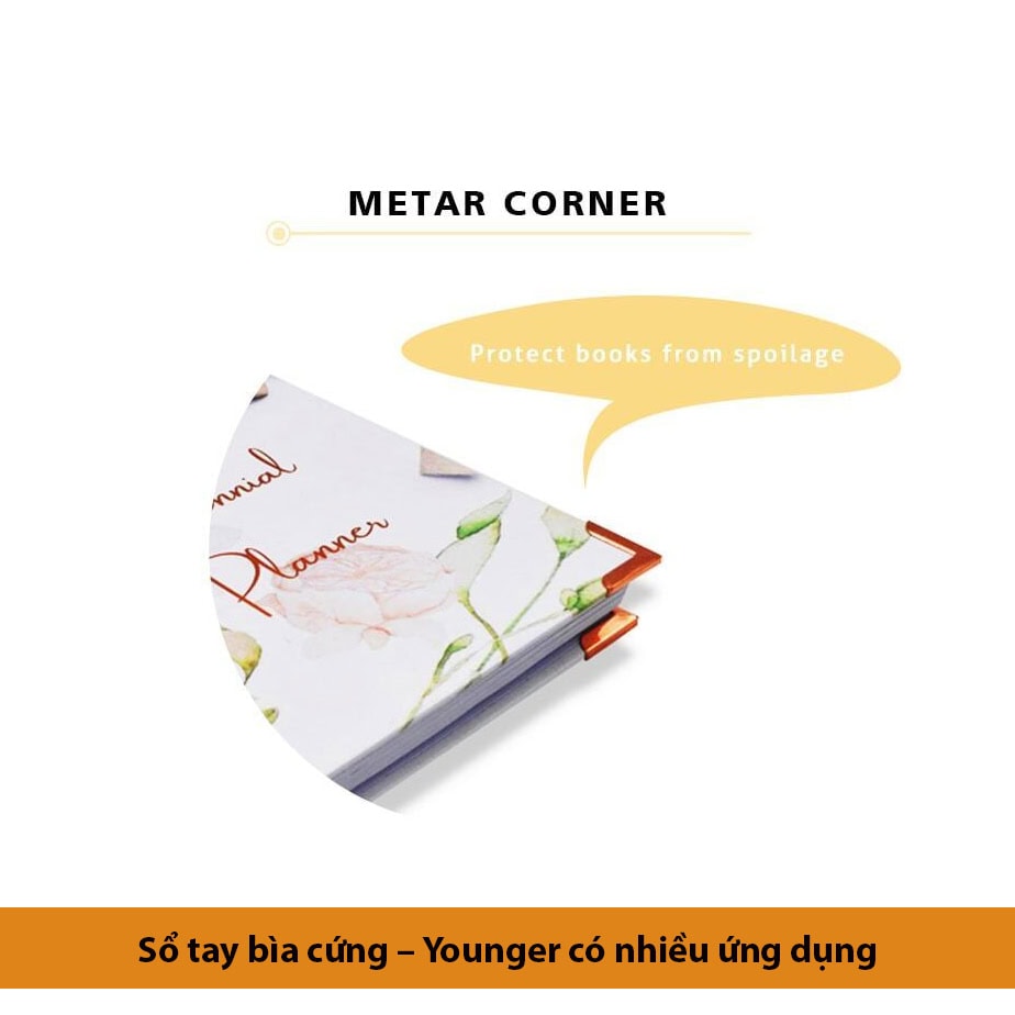 Sổ tay bìa cứng – younger có nhiều ứng dụng