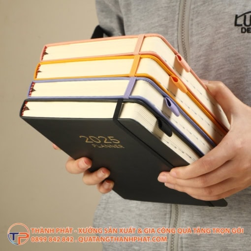 Sổ tay bìa da cao cấp calendar - ảnh 3