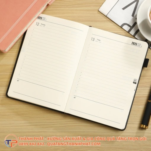 Sổ tay bìa da cao cấp calendar - ảnh 4