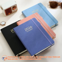 Sổ tay bìa da cao cấp Calendar