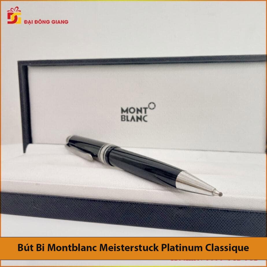 Bút bi montblanc meisterstuck platinum classique