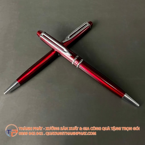 Bút bi red silver bk02