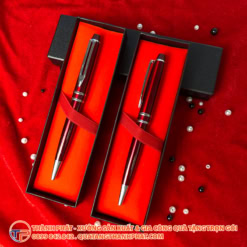 Alternative view of Bút Bi Red Silver BK02