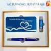 Bộ quà tặng Sweety: Sạc dự phòng, bút ký và USB 1