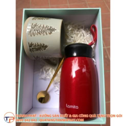 Bộ Quà Tặng Beauty: Bình Giữ Nhiệt, Cốc Sứ, Thiệp Và Hoa 14 Bộ quà tặng beauty: bình giữ nhiệt, cốc sứ, thiệp và hoa - ảnh 5