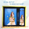 Bộ Quà Tặng Lovely: Sổ Da, Bút Ký Và Bình Giữ Nhiệt 50 Bo qua tang lovely so da but ky va binh giu nhiet sang trong