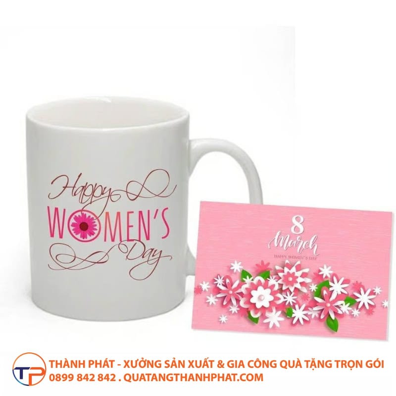 Bộ Quà Tặng Gorgeous: Bình Giữ Nhiệt, Cốc Sứ, Thiệp Và Hoa 19 Bo qua tang gorgeous tinh te