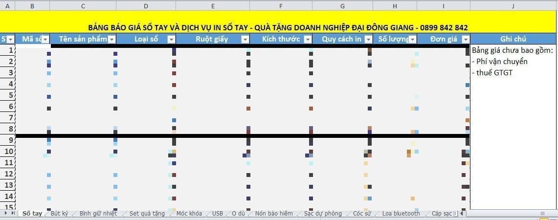 Bảng báo giá các quà tặng doanh nghiệp nổi bật hiện nay