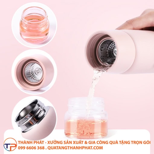 Bình giữ nhiệt kèm bộ lọc sunrise bgn33 - ảnh 6