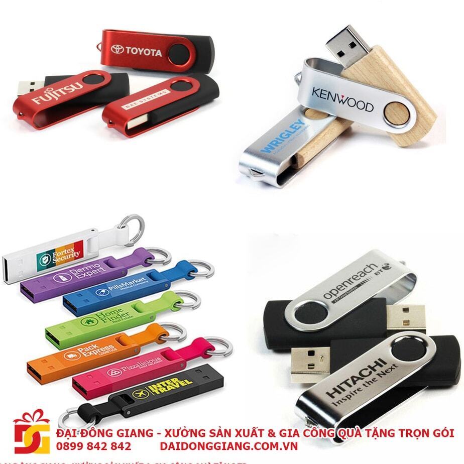 Quà tặng usb in logo doanh nghiệp