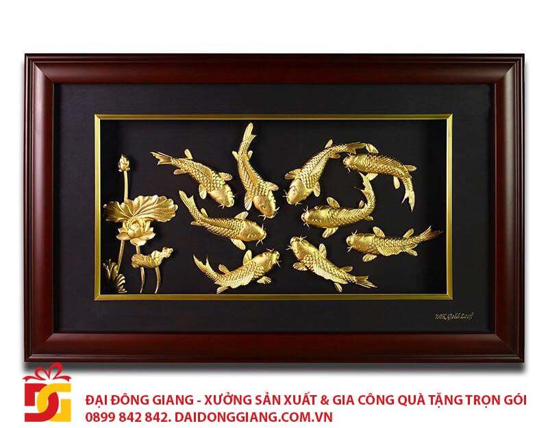 Tranh mạ vàng