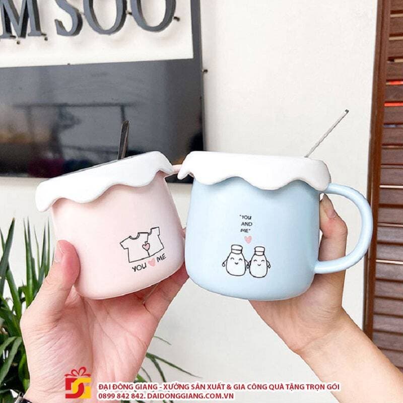 Cốc sứ cao cấp - món quà dễ thương co phái nữ