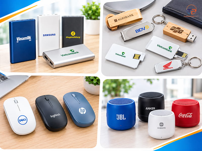 Mua Quà Tặng Doanh Nghiệp Quảng Cáo Marketing Giá Rẻ Ở Đâu? 15 Chuot va pin du phong