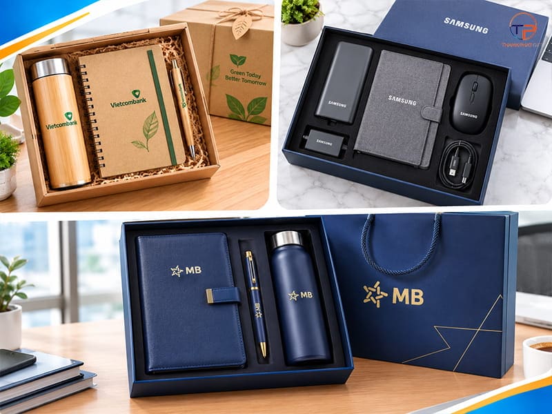 Mua Quà Tặng Doanh Nghiệp Quảng Cáo Marketing Giá Rẻ Ở Đâu? 16 Giftset marketing
