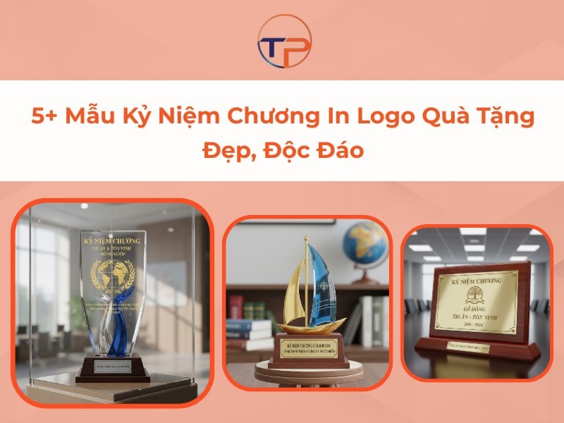 Top 5+ Mẫu Kỷ Niệm Chương In Logo Quà Tặng Đẹp, Độc Đáo 11 Kỷ niệm chương in logo quà tặng