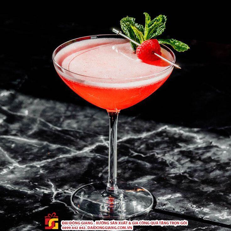 Ly thủy tinh uống rượu cocktail bền bỉ dùng làm quà tặng