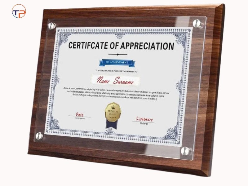 Bảng khung kính bảo tồn