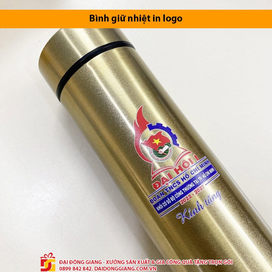 Bình giữ nhiệt in logo