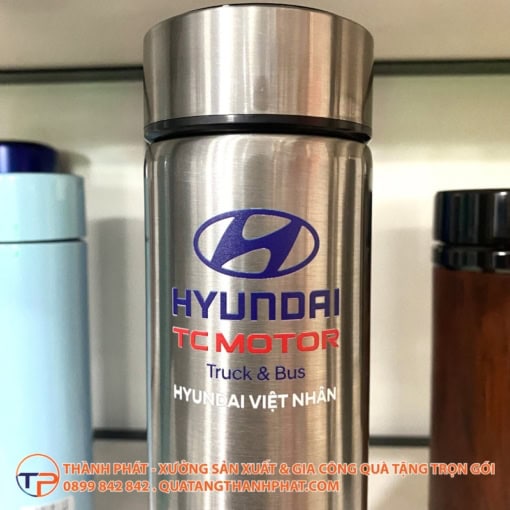 Bình giữ nhiệt in logo huyndai bgn42 - ảnh 5