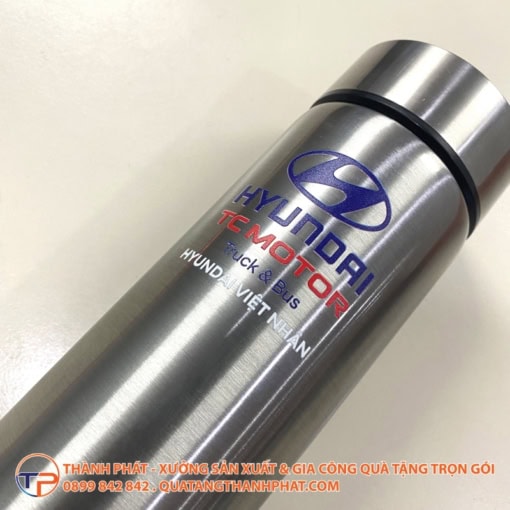 Bình giữ nhiệt in logo huyndai bgn42 - ảnh 3