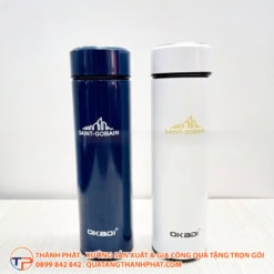 Binh giu nhiet in logo saint gobain sang trong 1