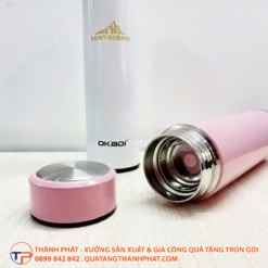 Binh giu nhiet in logo saint gobain tinh te 1