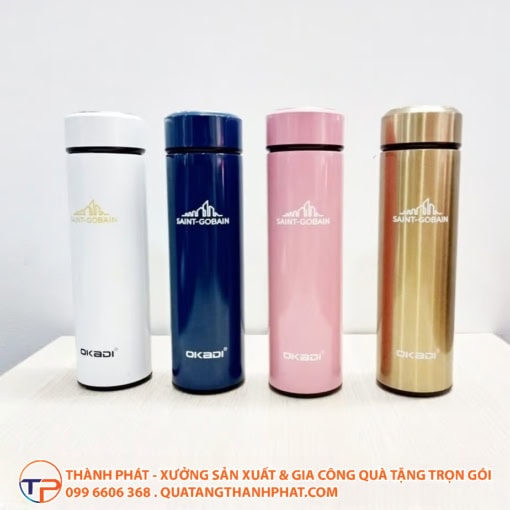 Bình giữ nhiệt in logo  saint gobain  bgn6204