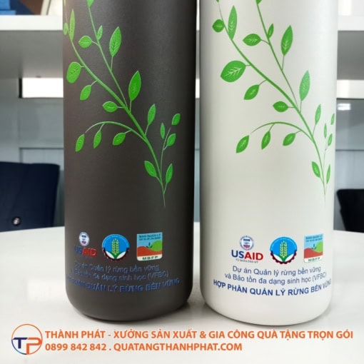 Bình giữ nhiệt in logo vfbc bgn36 - ảnh 3
