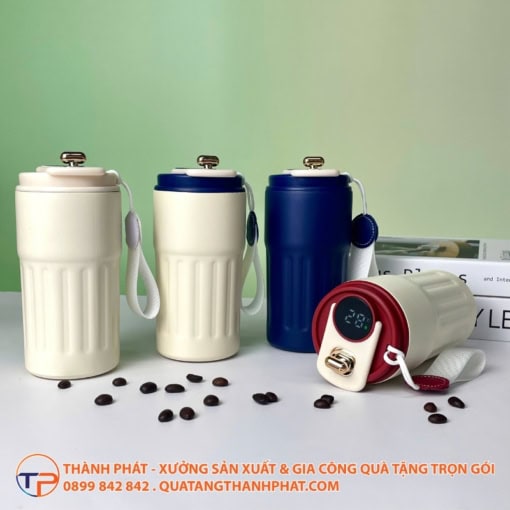 Bình giữ nhiệt inox hiển thị nhiệt độ neo gf6589
