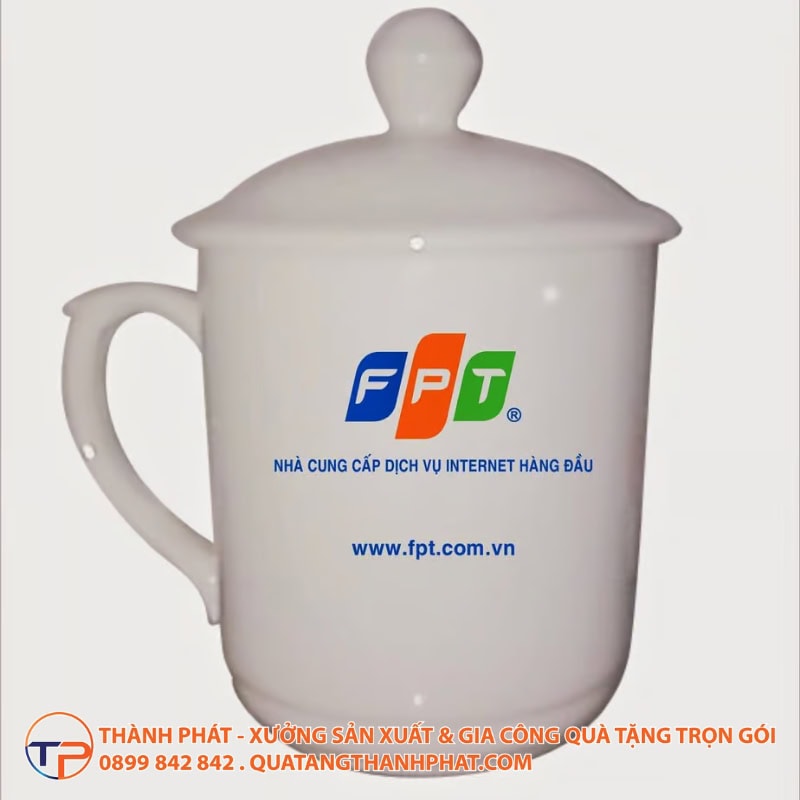 Ly Sứ Có Nắp In Logo Ls03 21 Ly su co nap in logo hien dai