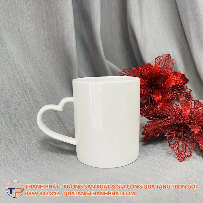 Ly Sứ Quai Tim In Logo Ls06 34 Ly su quai tim in logo cao cap