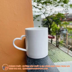 Ly Sứ Quai Tim In Logo Ls06 29 Ly su quai tim in logo sang trong