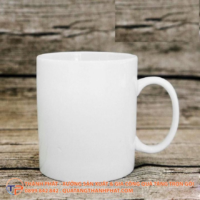 Ly Sứ Trụ Trắng Quai C In Logo Ls05 11 Ly sứ trụ trắng quai c in logo ls05 - ảnh 2