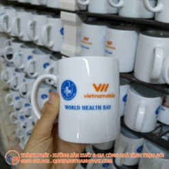 Ly Sứ Trụ Trắng Quai C In Logo Ls05 21 Ly su tru trang quai c tinh te