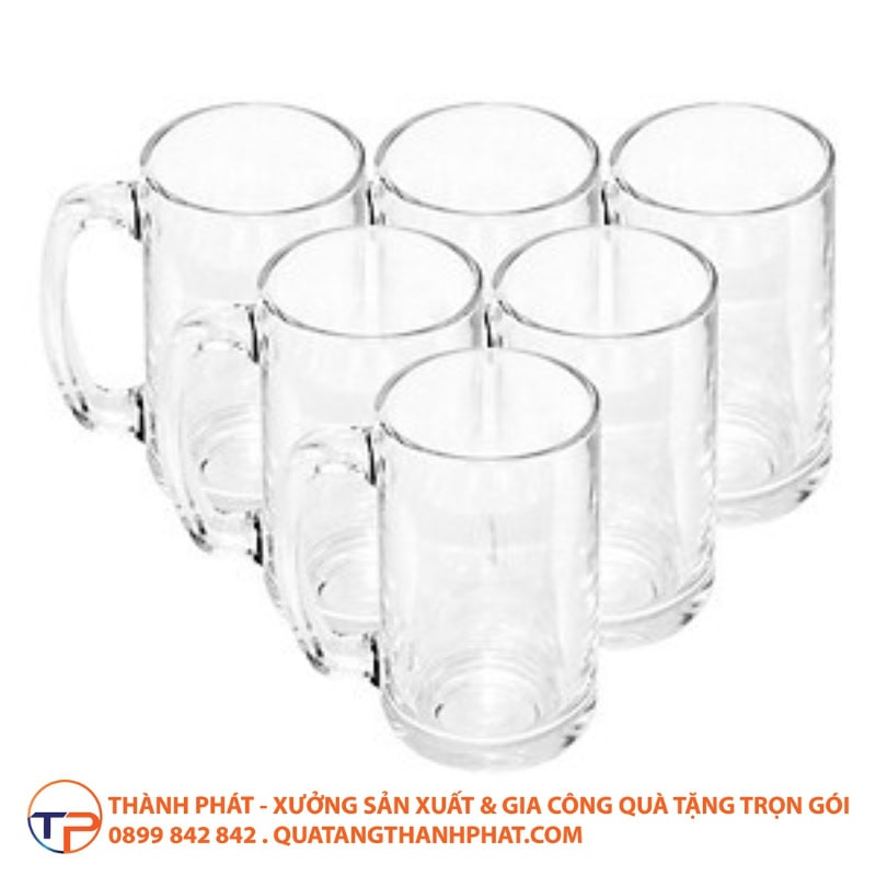 Ly Thủy Tinh Bầu Trung In Logo Lt08 20 Ly thuy tinh bau trung in logo 1