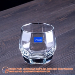 Alternative view of Ly thủy tinh bộ 6 cái in logo LT09