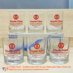 Ly thủy tinh in logo LT01