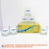 Bộ ly thủy tinh 6 cái in logo LT02