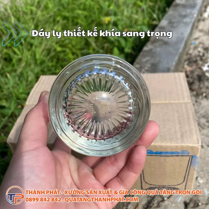 Bộ Ly Thủy Tinh 6 Cái In Logo Lt02 8 Bộ ly thủy tinh 6 cái in logo lt02 - ảnh 3