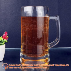 Alternative view of Ly thủy tinh ống cao in logo LT06