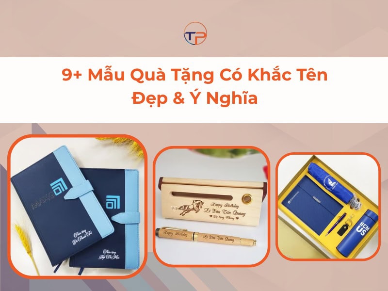 Quà tặng có khắc tên