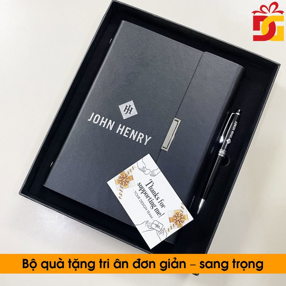 Bộ quà tặng tri ân đơn giản – sang trọng