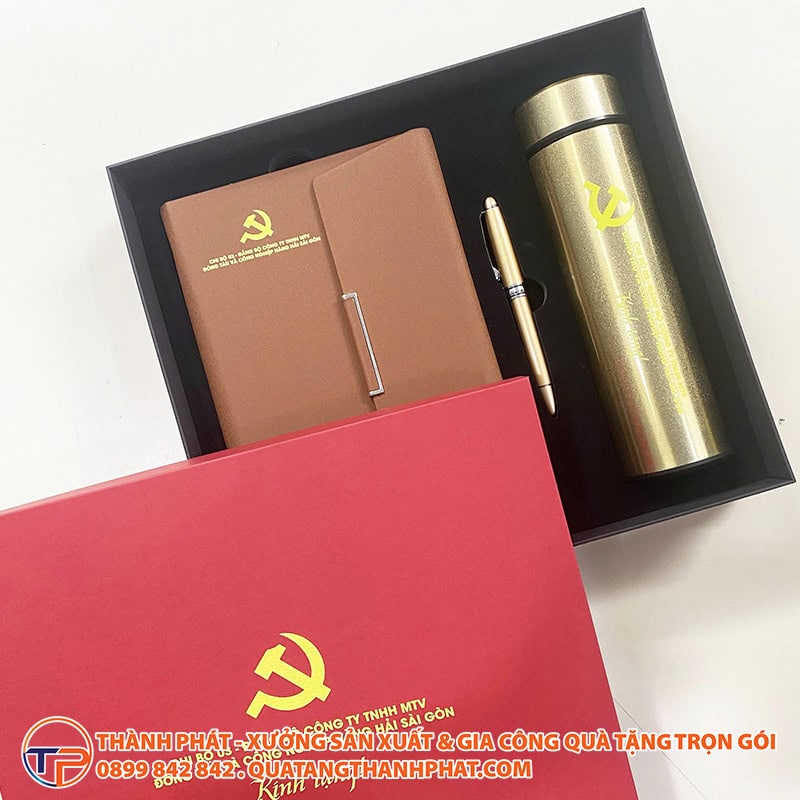 Set qua chi bo dang bo in logo