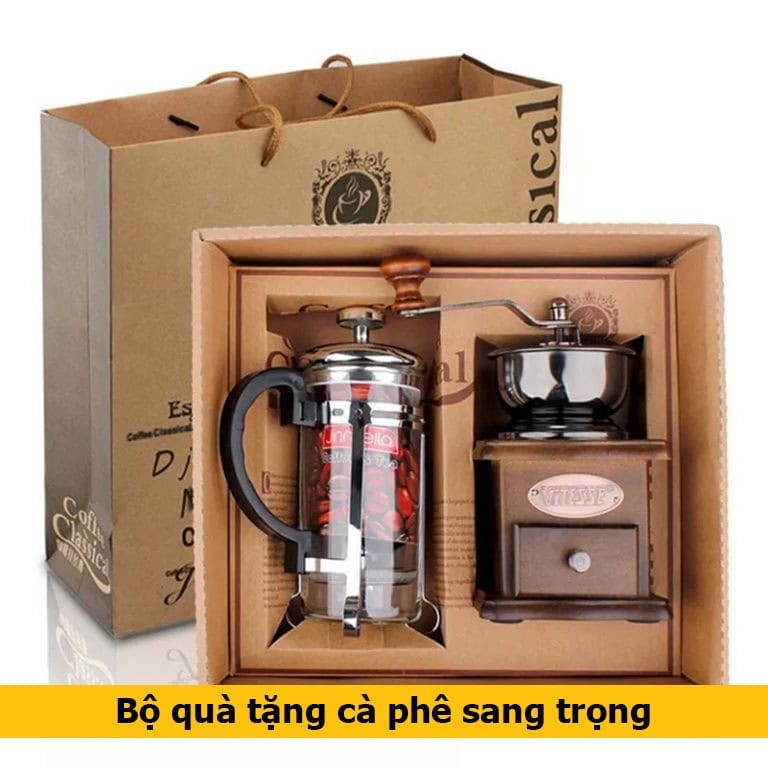 Bộ quà tặng cà phê sang trọng