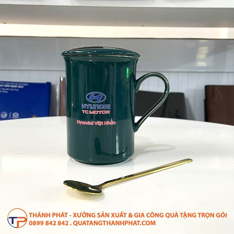 Tham Khảo 10+ Mẫu Quà Tặng Doanh Nghiệp Giải Nhiệt Mùa Hè Thiết Thực &Amp; Ý Nghĩa Nhất 32 Ly su than cao co nap muong vang ls08 hien dai