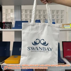 Set qua so tay tui tote in logo