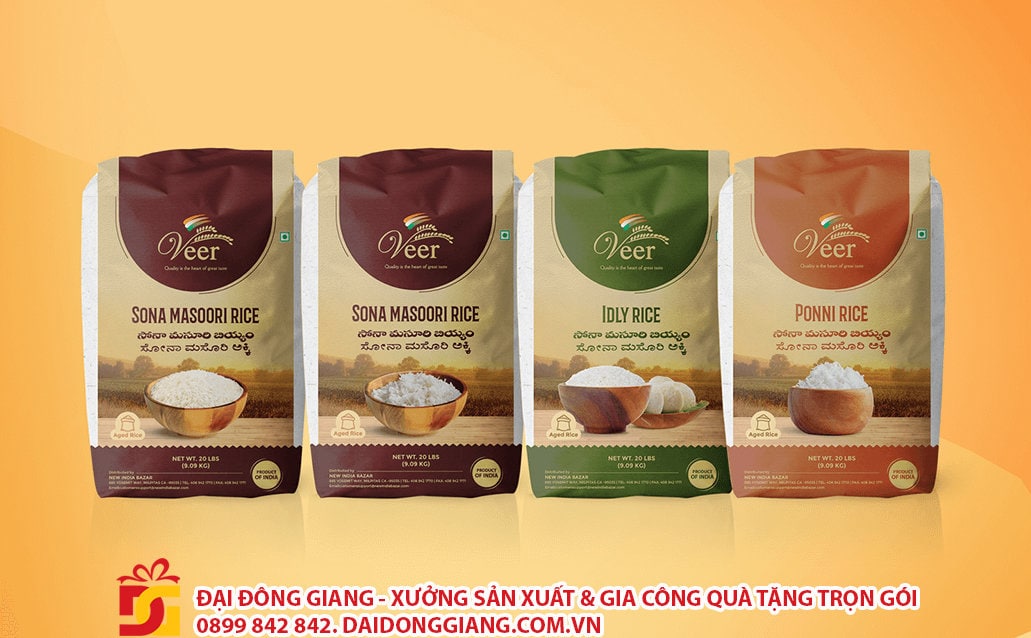 Mẫu túi đựng gạo đẹp (mẫu 1)