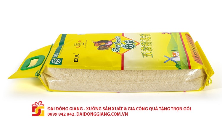 Bao bì đựng gạo có tay xách (mẫu 9)